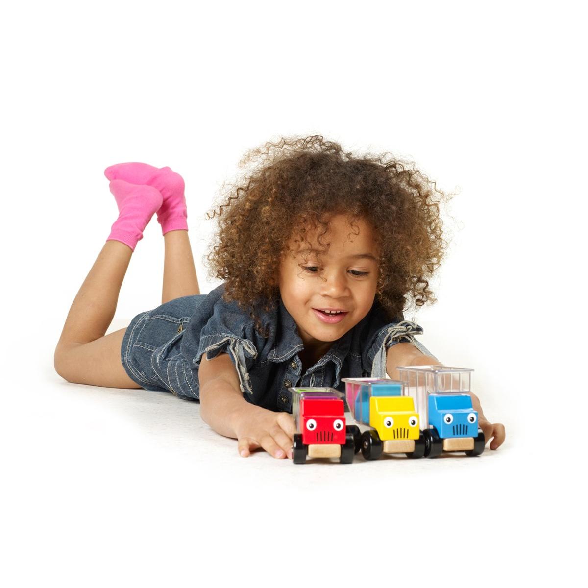 Vorschulpuzzle aus Holz TRUCKY 3 Smartgames 