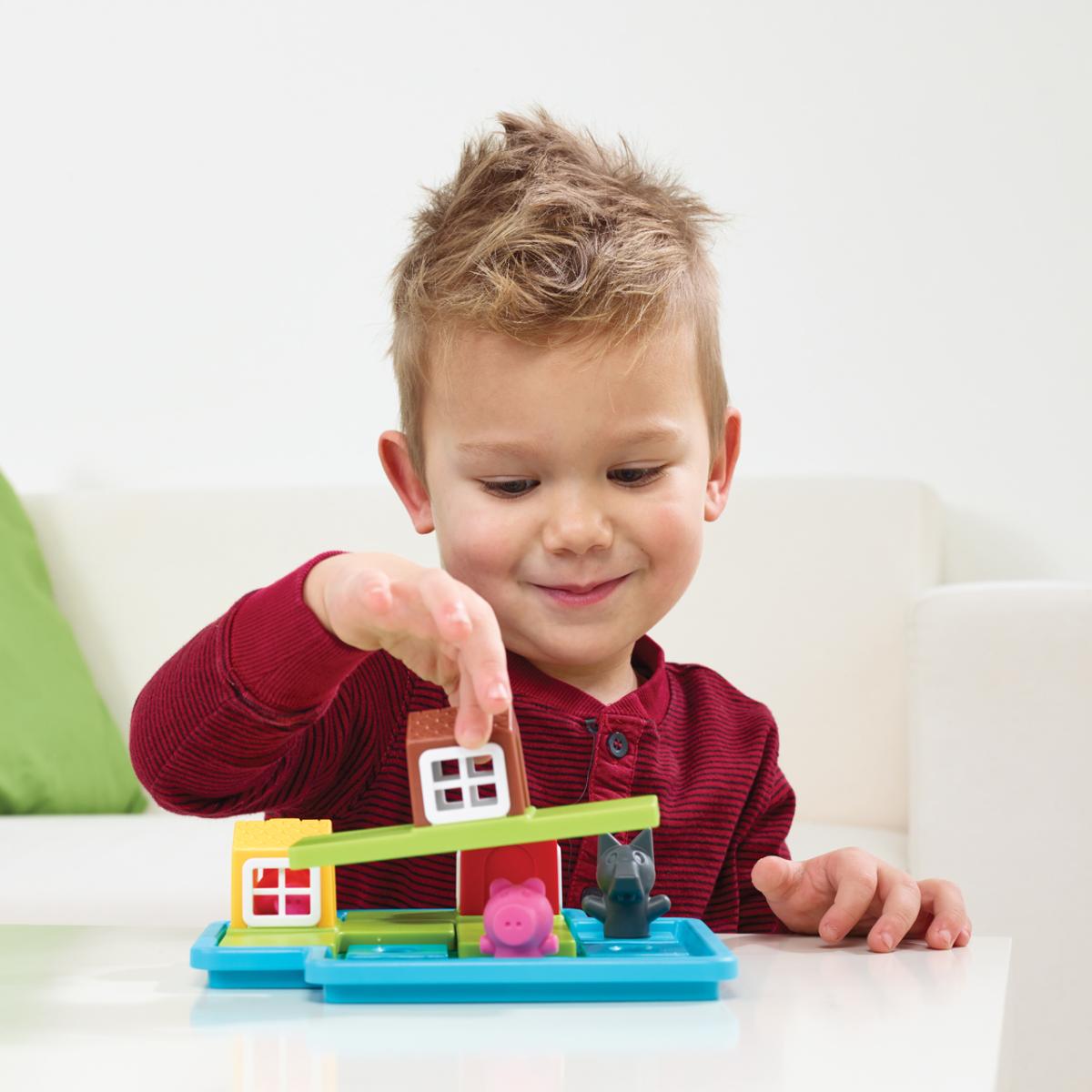 Vorschulpuzzle Märchen DIE DREI KLEINEN SCHWÄCHEN Deluxe Smartgames