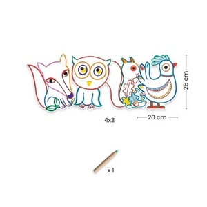 Waldtiere, die zu überprüfen sind FSC MIX Djeco