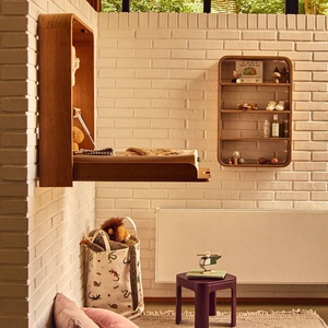 Wall hanging Chaging unit NOVA Flexa Oak Veneer Plywood