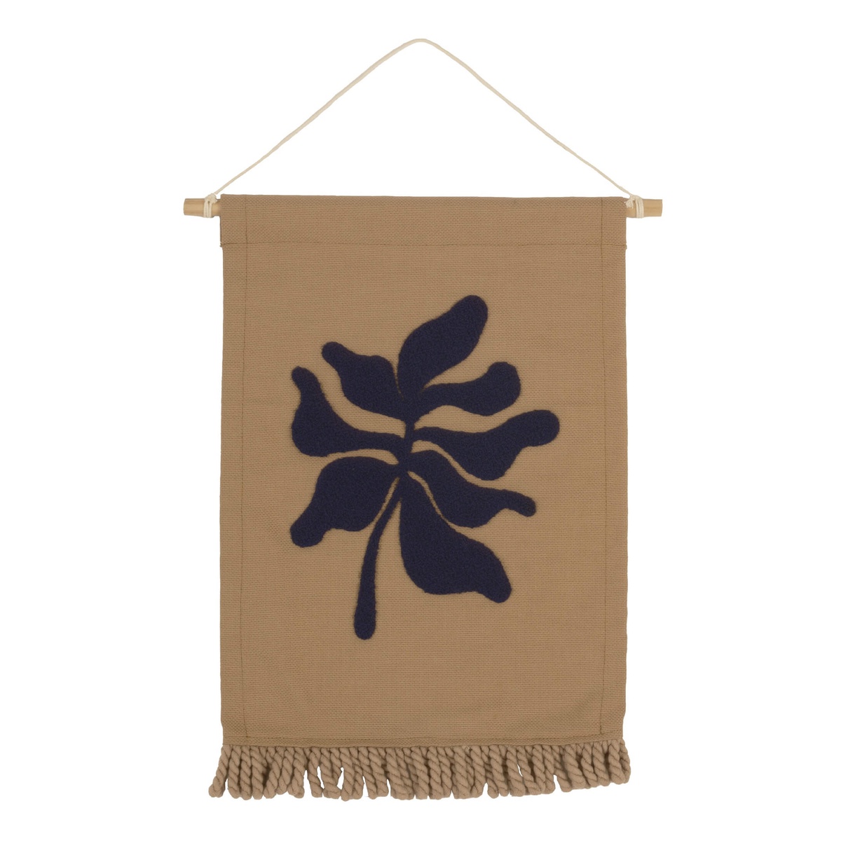 Wanddekoration 32x45cm LANDSCAPE Nobodinoz Leaf blue-sesame