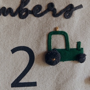 Wandhänger Farm Numbers 70x100cm Lorena Canals