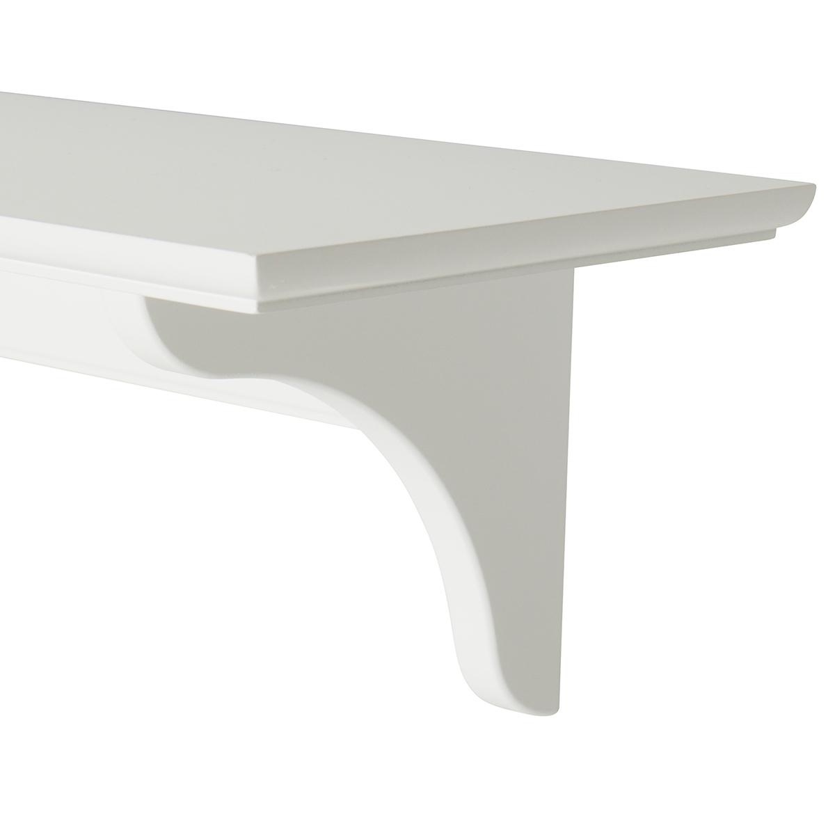 Wandregal 4 Haken SEASIDE Oliver Furniture weiß