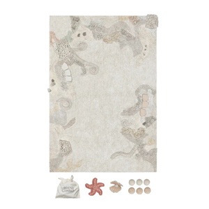 Waschbare Spieluhr Seabed 140x200cm Lorena canals