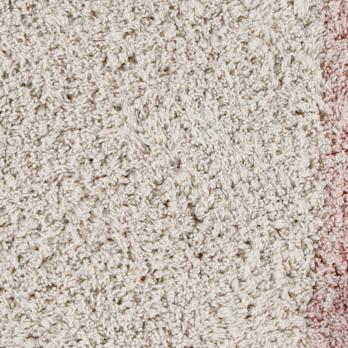 Waschbarer Rug Bubbly Natural - Vintage Nude Lorena Canals Ø 120 cm