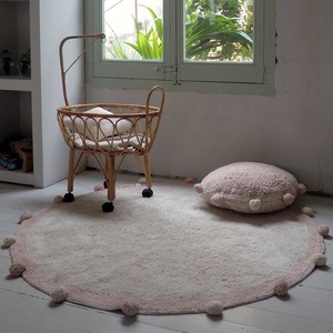 Waschbarer Rug Bubbly Natural - Vintage Nude Lorena Canals Ø 120 cm