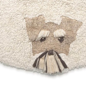 Waschbarer Teppich 140cm WOUF WOUF Lorena Canals