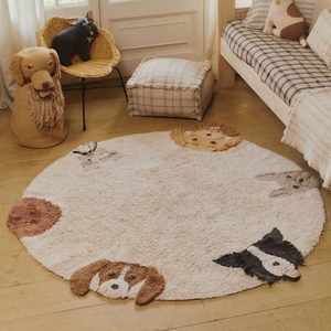 Waschbarer Teppich 140cm WOUF WOUF Lorena Canals