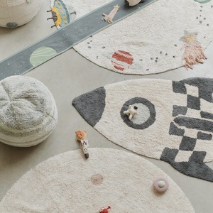 Waschbarer Teppich Rakete 85x135 cm Lorena Canals