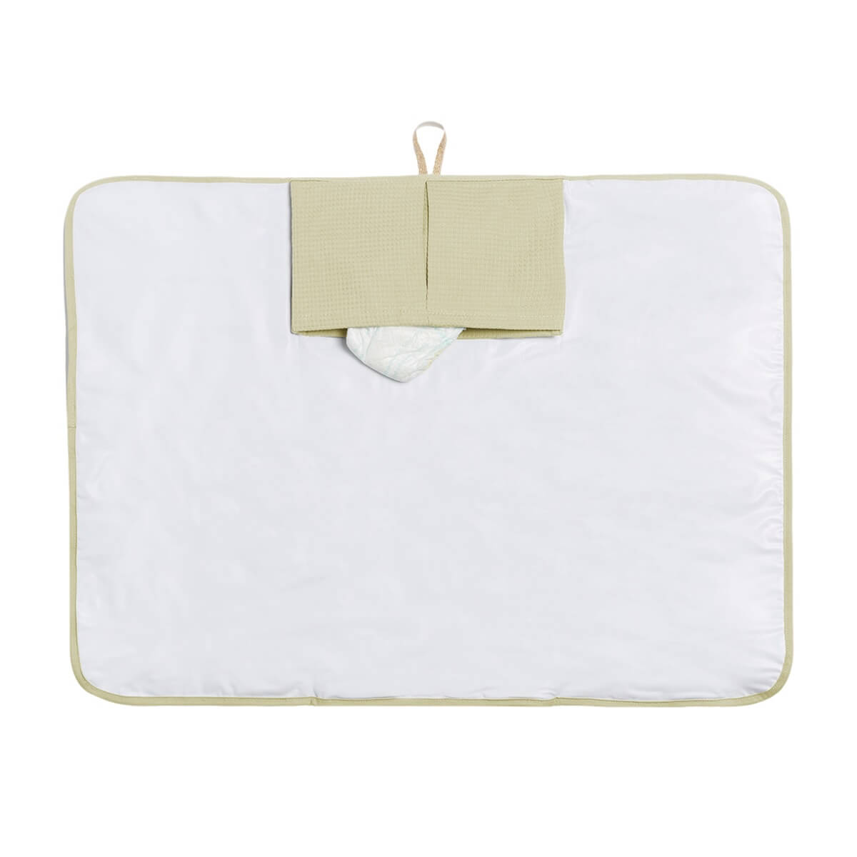 Wasserdichte Wickelauflage MOZART 68x50cm Nobodinoz Green Tea