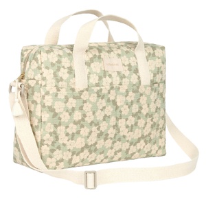 Wasserdichte Wickeltasche GALA 35x27x14cm Nobodinoz Green Sakura