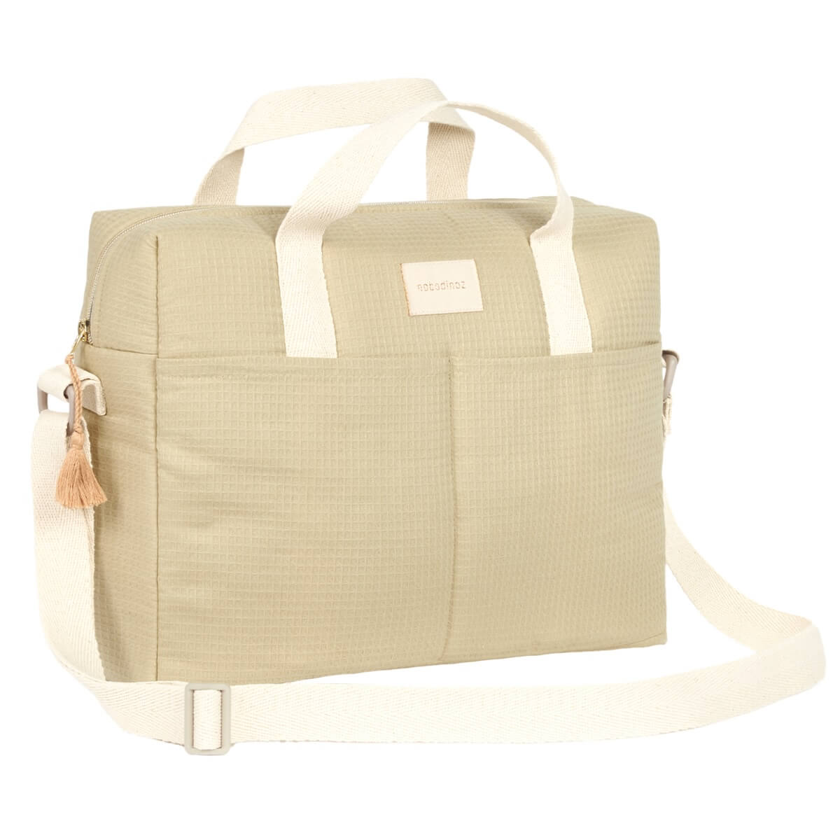 Wasserdichte Wickeltasche GALA 35x27x14cm Nobodinoz Green Tea
