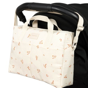 Wasserdichte Wickeltasche GALA 35x27x14cm Nobodinoz Yellow Lily