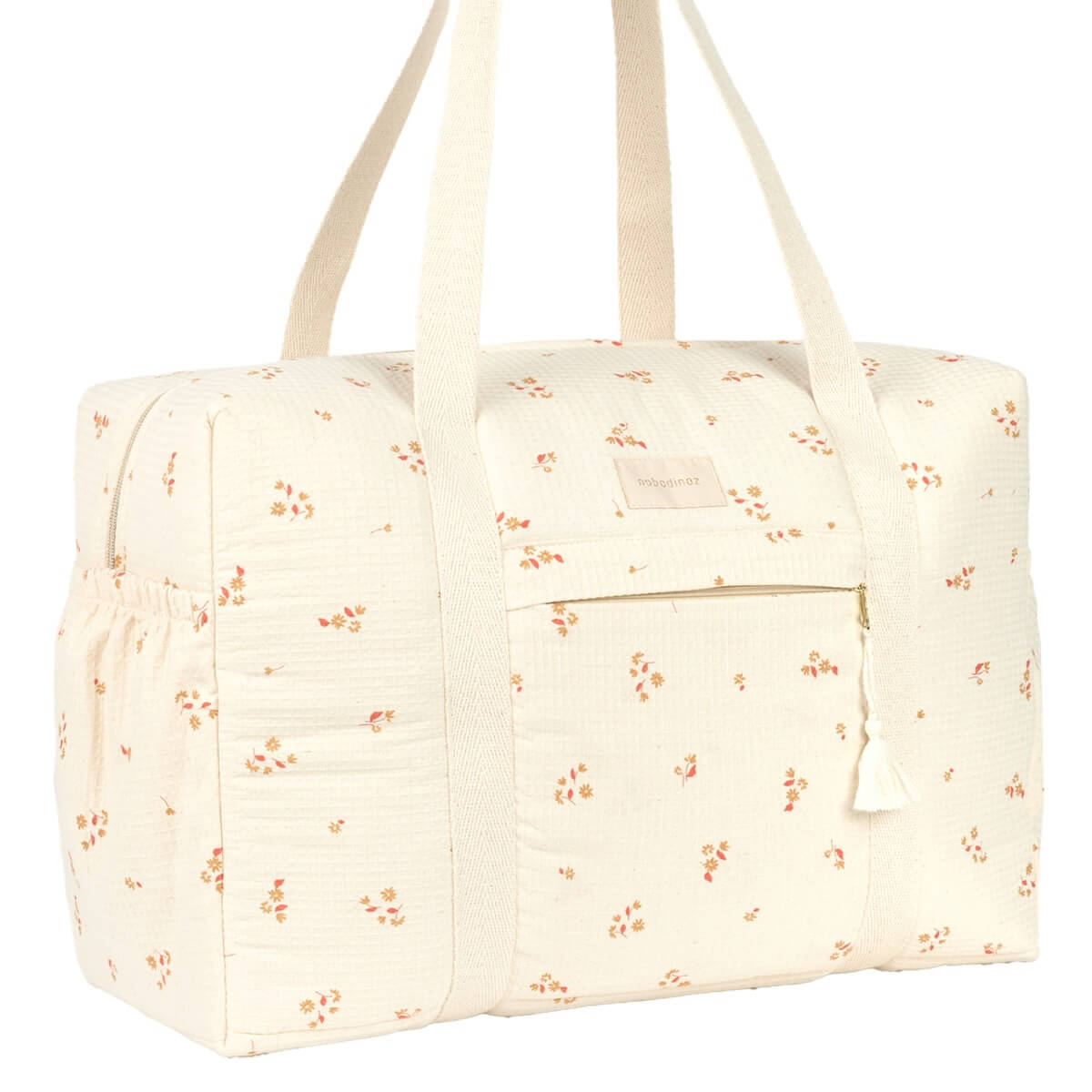 Wasserdichte Wickeltasche OPERA 46x29x20cm Nobodinoz Yellow Lily