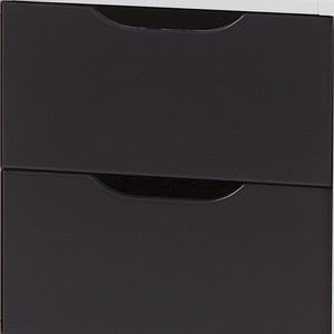 WHITE by Flexa Caisson à roulette blanc laqué et gris anthracite