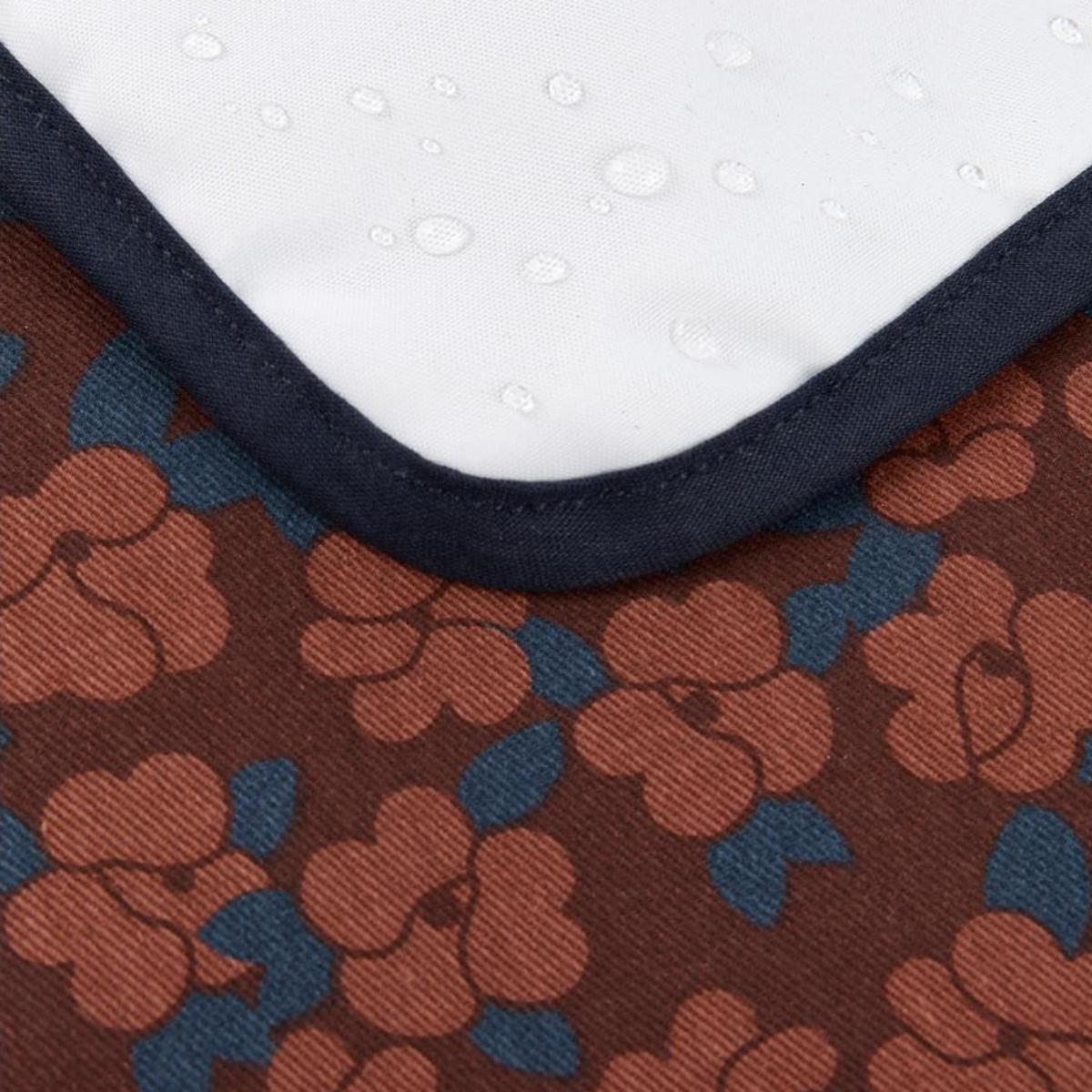 Wickelauflage HYDE PARK Nobodinoz maroon poppies