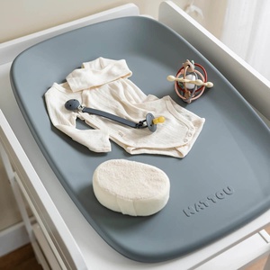 Wickelauflage SOFT Nattou grau