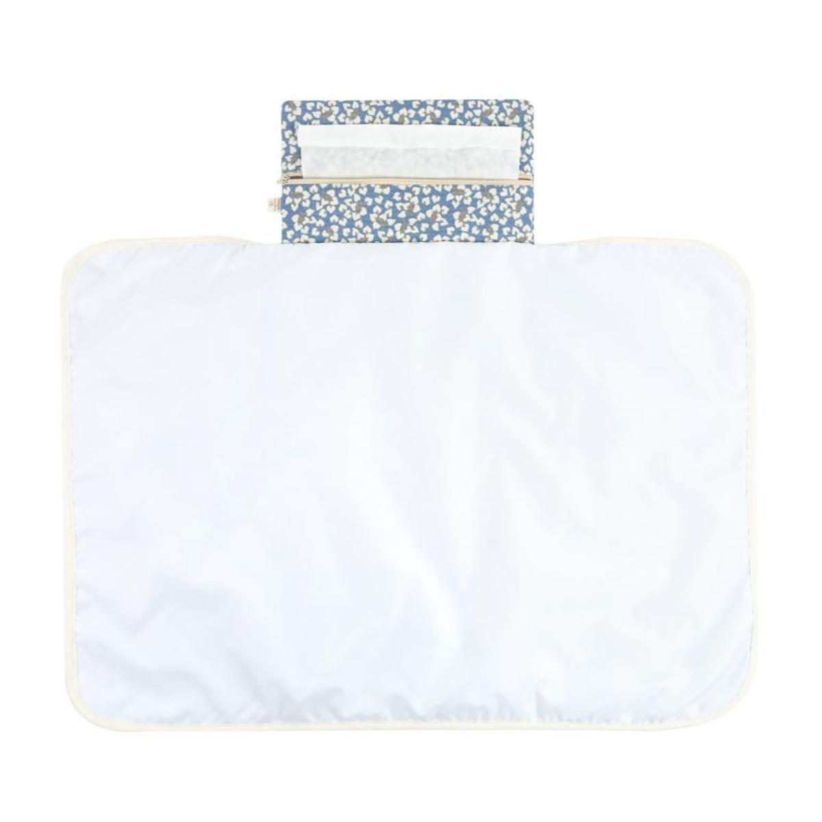 Wickelauflage wasserdicht MOZART Nobodinoz blue yumiko