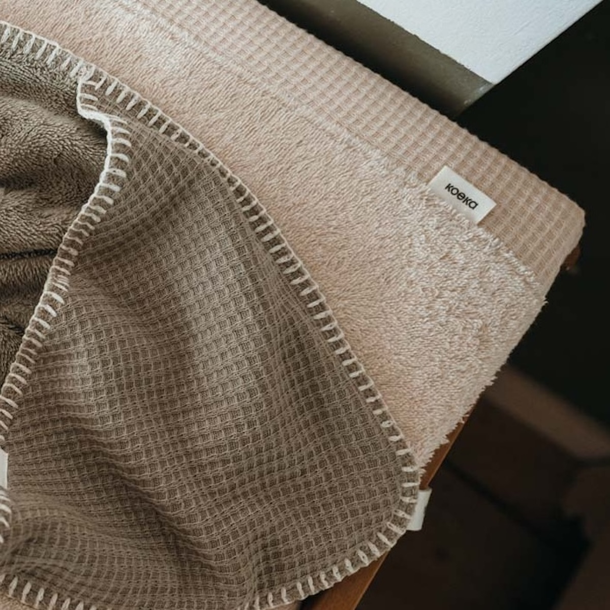 Wickelauflagenbezug Malaga Koeka warm white