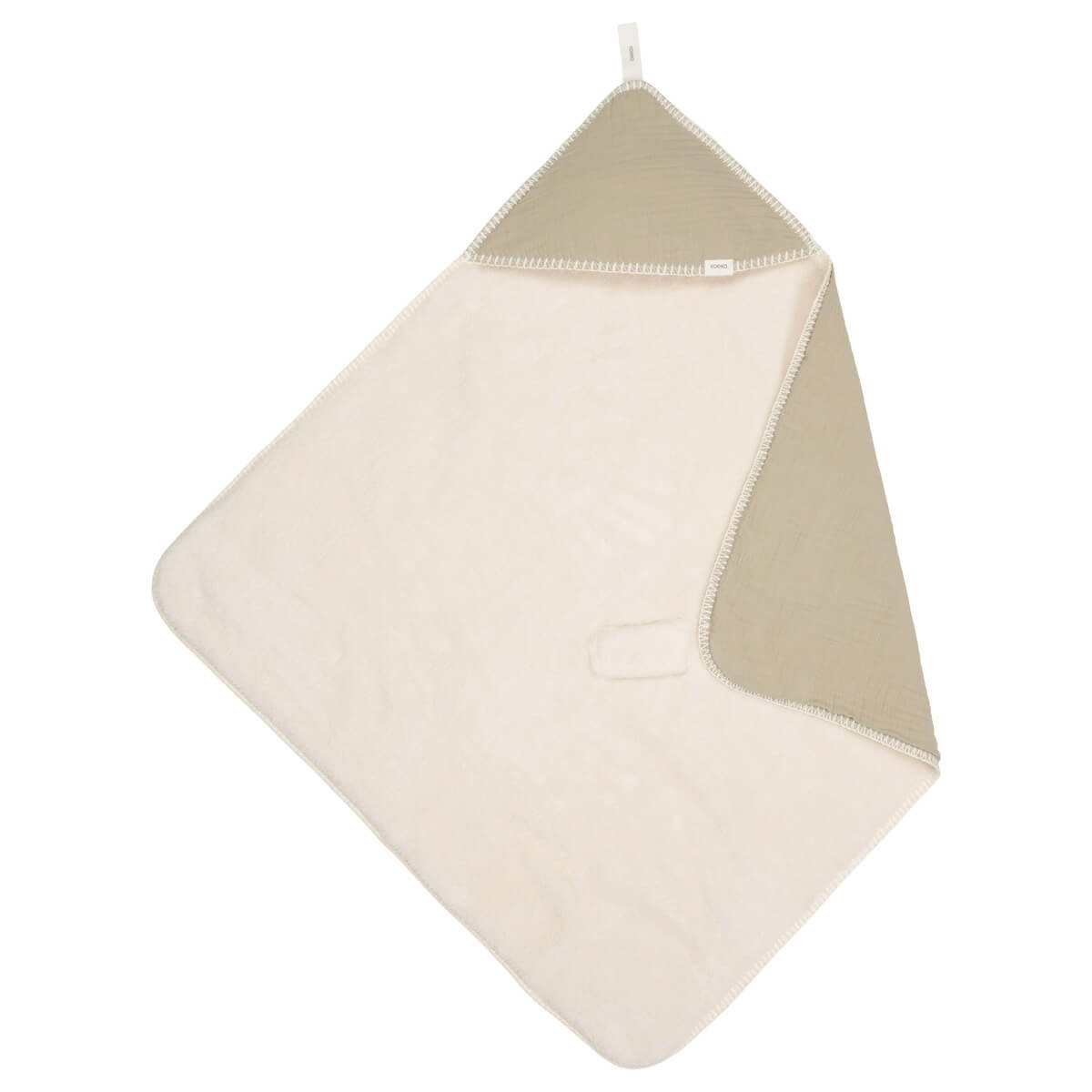 Wickeldecke FARO Koeka teddy sage