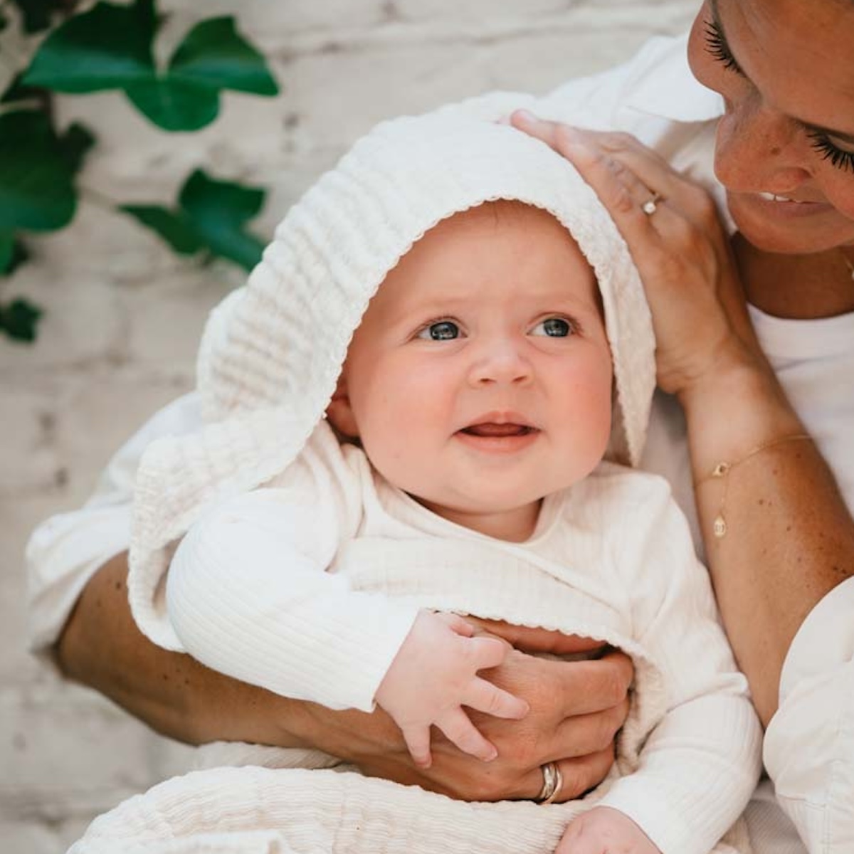 Wickeldecke Rivoli Koeka warm white