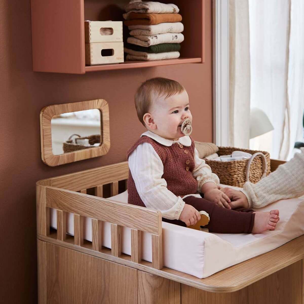 Wickelkommode 2 Türen NOVA Flexa Eiche