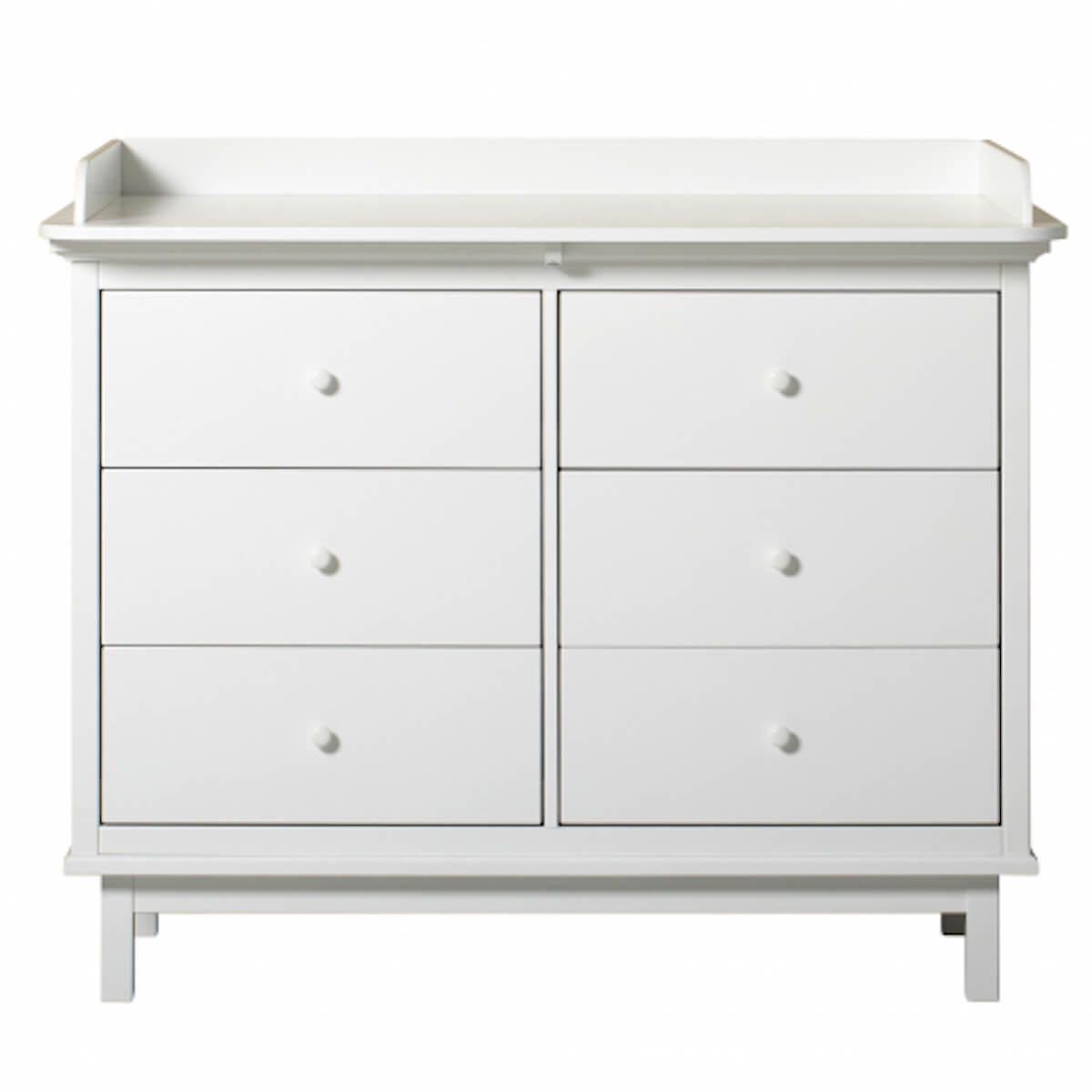 Wickelkommode 6 Schubladen SEASIDE Oliver Furniture weiß