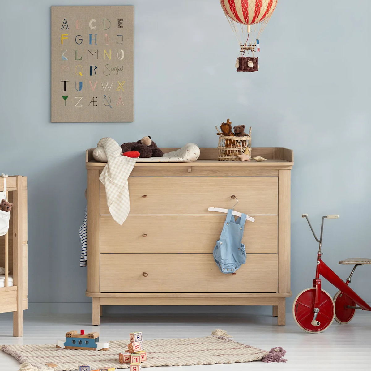 Wickelkommode WOOD Eiche Oliver Furniture