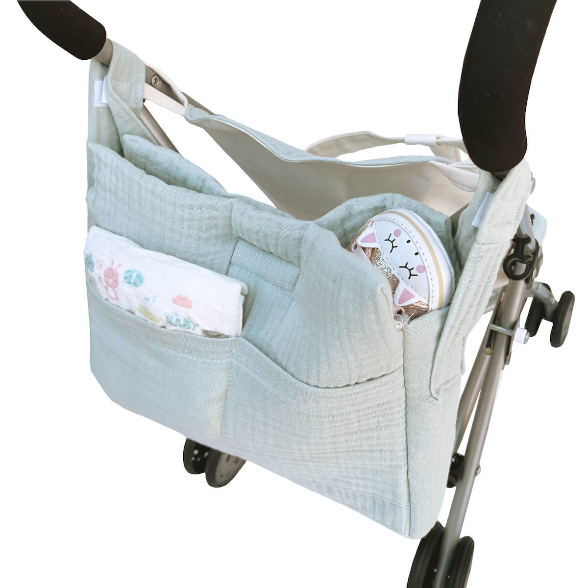 Wickeltasche BOBBLE grün