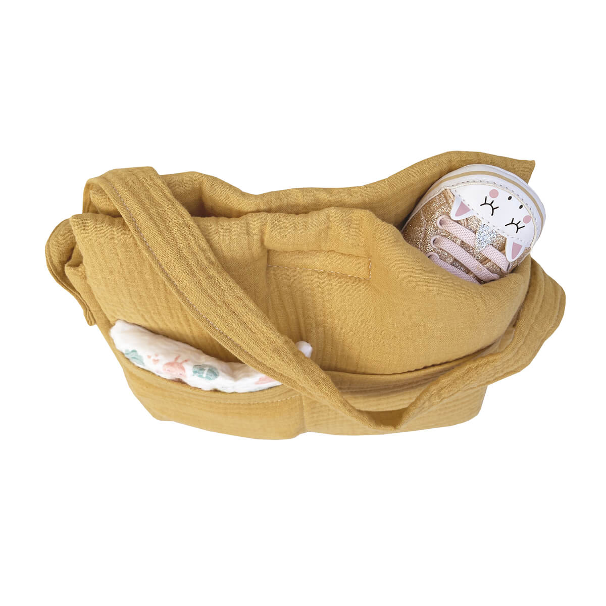 Wickeltasche BOBBLE senf