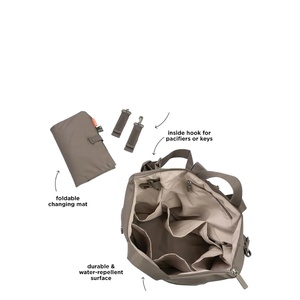 Wickeltasche Done by Deer taupe