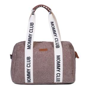 Wickeltasche MOMMY CLUB SIGNATURE Childhome Teddy soft brown