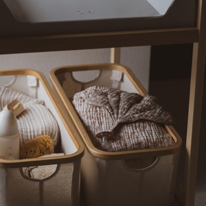 Wickeltisch XL PANIER Quax natur beige