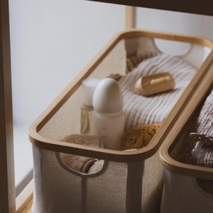 Wickeltisch XL PANIER Quax natur beige