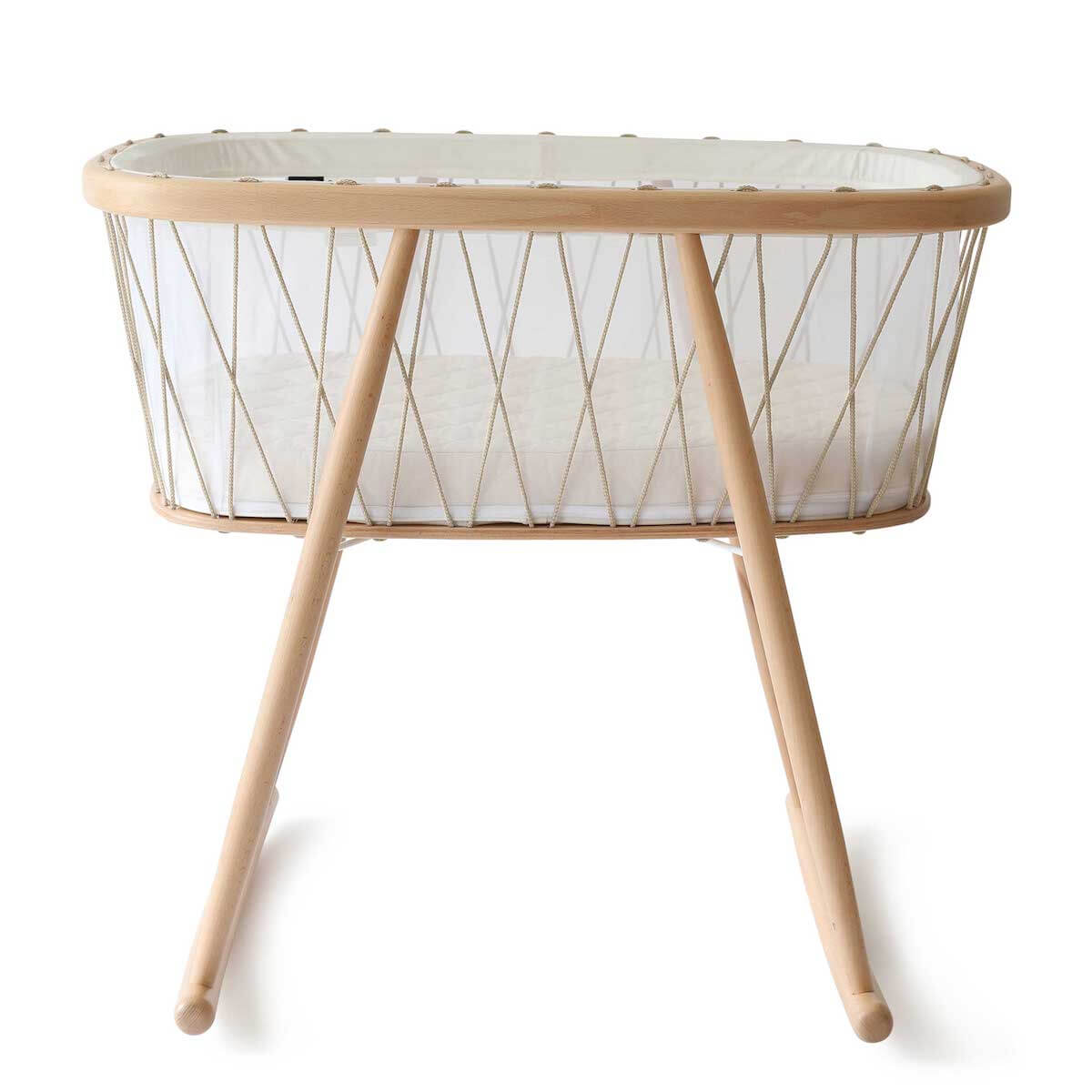 Wiege KUMI Kordel Desert Charlie Crane Kokosmatratze