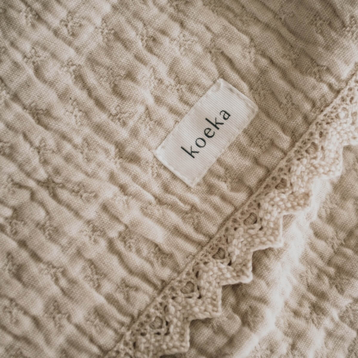 Wiegendecke LACE ELBA Koeka natur
