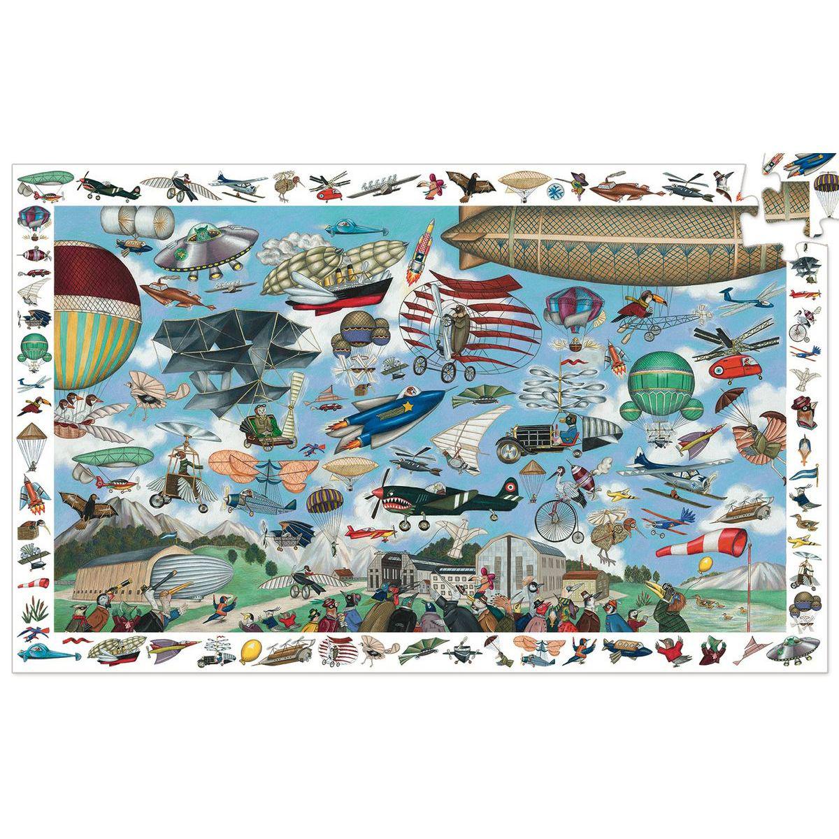 Wimmelpuzzle Aero Club Djeco