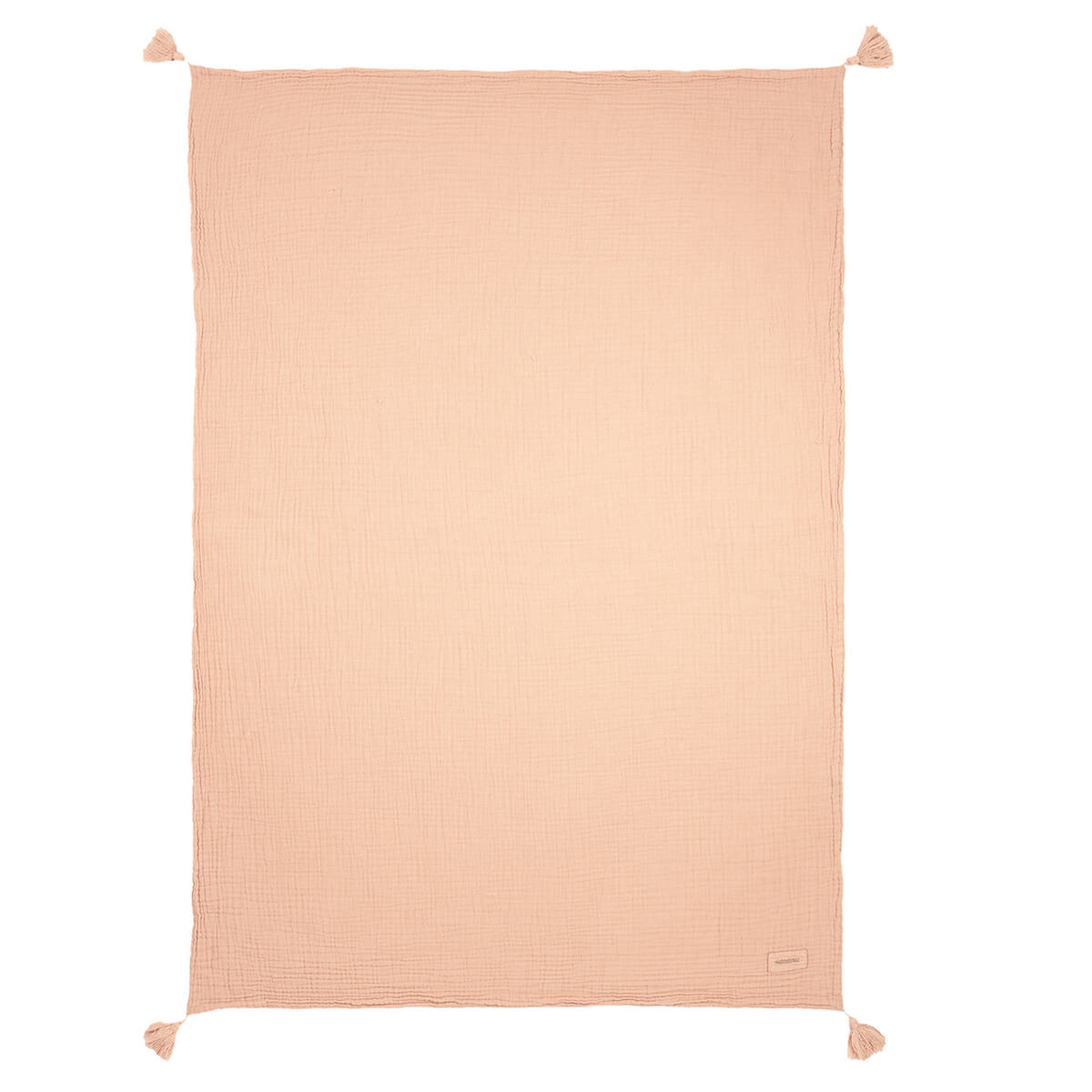 Windeln 65x100cm 2uds WABI SABI Nobodinoz Puder rosa