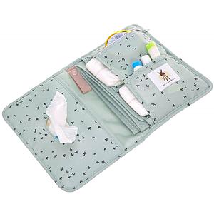Windeltasche Laessig floral mint