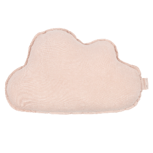 Wolkenkissen aus französischem Leinen. Mauve Pink. Maße: 38x24x12cm Nobodinoz