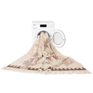 Wool Washable Pouffe - Hopi Collection''Tuba''200 x 140