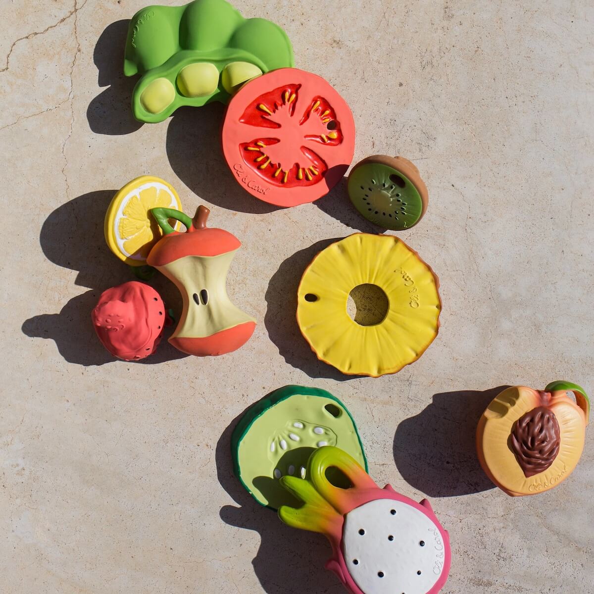 Zahnungshilfe Renato the Tomato Oli & Carol