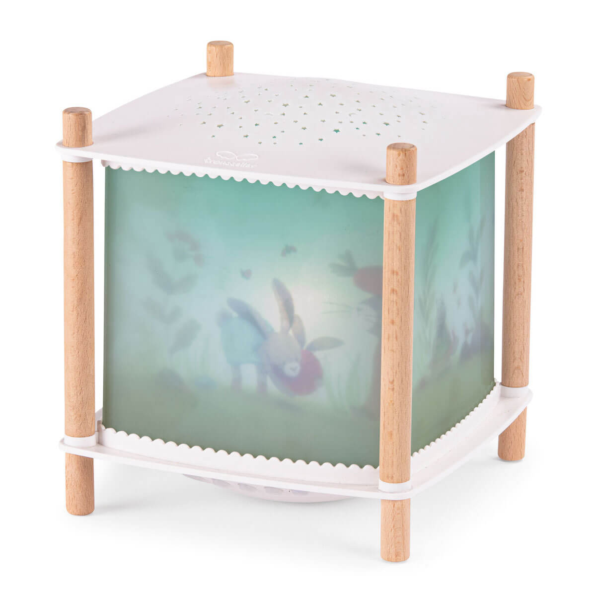 Zauberlaterne TROIS PETITS LAPINS Moulin Roty