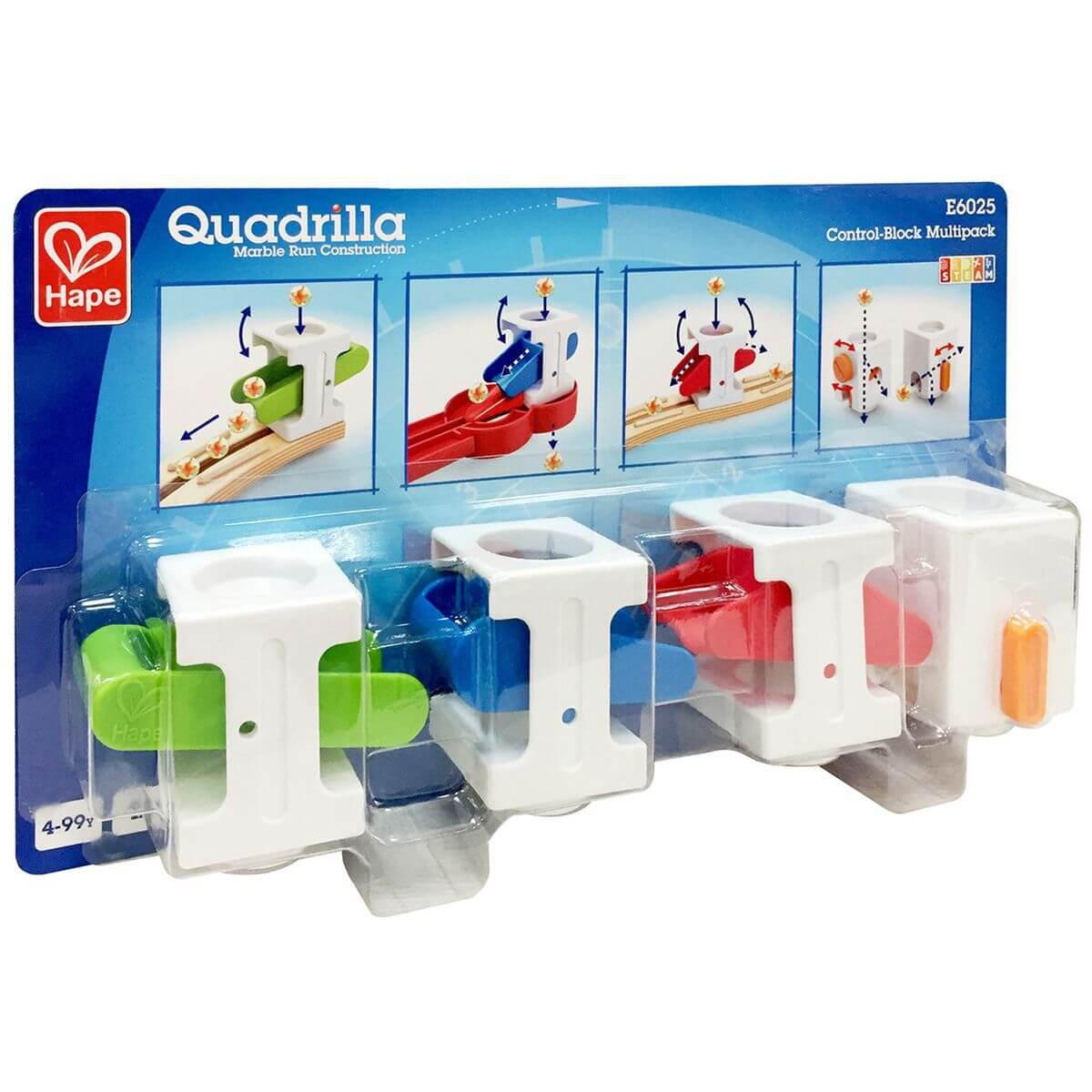 Zubehör Kugelbahn QUADRILLA CONTROL-BLOCK Hape