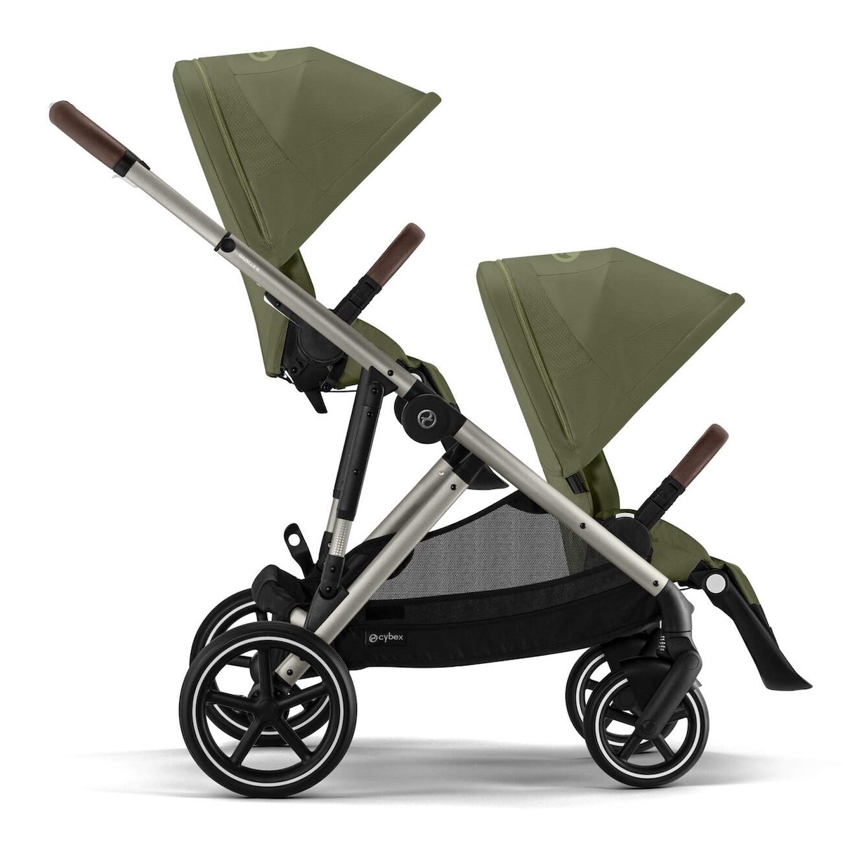 Zusatzsitz GAZELLE S Cybex Taupe Moss green